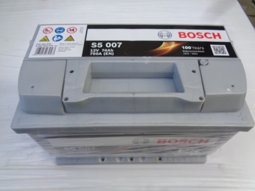 Акумулятор BOSCH SILVER S5 007 74Ah 750A найпотужніший PowerFrame - 3