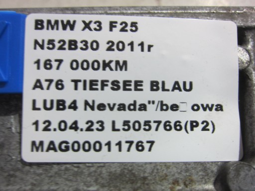 BMW X3 F25 F20 F30 кронштейн Півосі 7601996 XDRIVE - 7