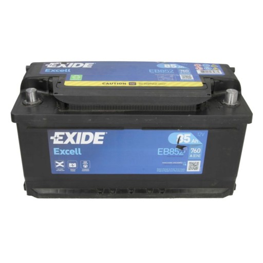 Батарея 85AH EXIDE EXCELL right+ 85ah 760a - 6