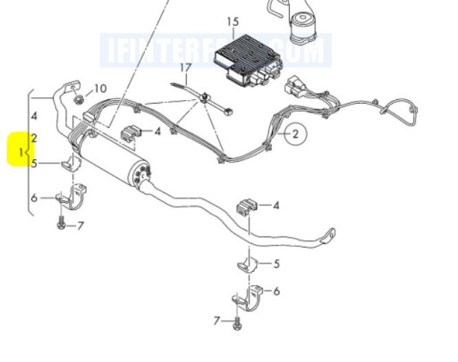 Stabilizator Audi Q7 Q8 RSQ8 4M0 Elektroniczny TYŁ - 5