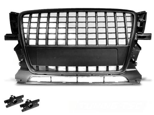 GRILL ATRAPA SPORT BLACK do AUDI Q5 2008-09.2012 - 2