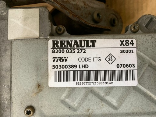 RENAULT SCENIC II 2 електропідсилювач рульової колонки оригінал - 5
