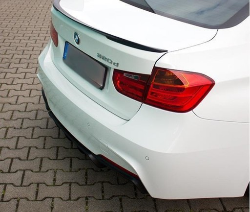 BMW F30 спойлер багажника Performance glossy black - 5