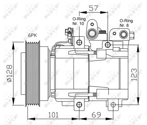 NRF 32204 Kompresor, klimatyzacja - 2