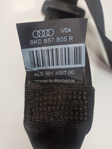 Ремінь безпеки задній AUDI A5 A4 8K0857805R - 3