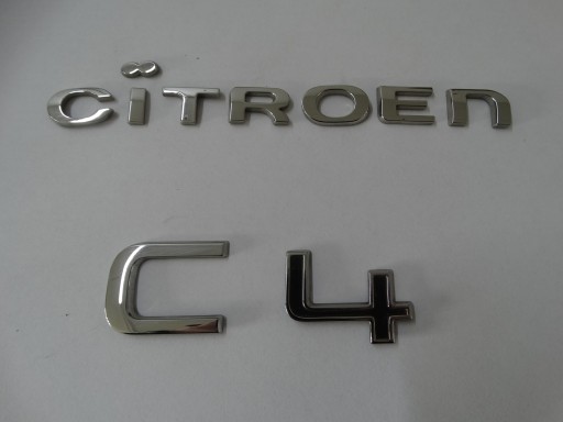 EMBLEMAT KLAPY TYŁ CITOREN C4 HATCHBACK 20-23r. - 5