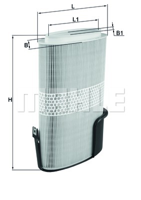 ПОВІТРЯНИЙ ФІЛЬТР KNECHT LX 1009/6 LX10096 - 2