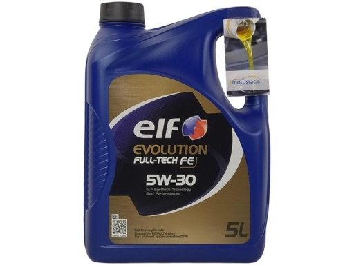 ELF EVO FULL-TECH FE 5W30 10L+FILTR OLEJU OE666/2 - 2