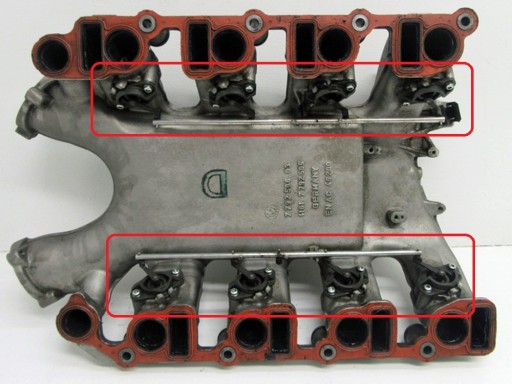 Zaślepki Kolektora BMW 7 E65 745d 4.4 V8 M67N - 5