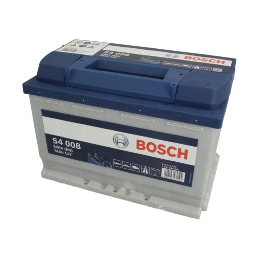 Акумулятор BOSCH S4 74Ah 680a p+ - 1