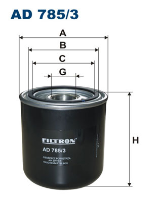 Filtron AD 785/3 картридж осушувача повітря, instal - 1