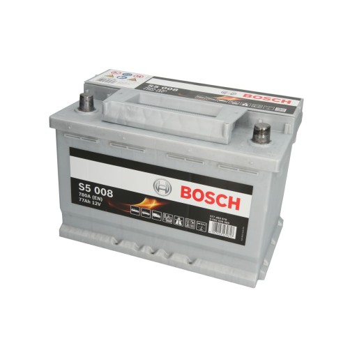 Акумулятор BOSCH 12V 77AH 780a S5 p+ 1 стартер - 1