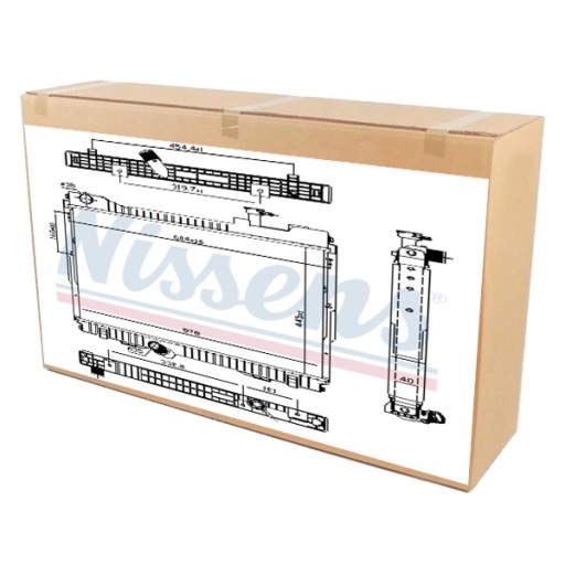 CHŁODNICA SILNIKA WODY do NISSAN NT400 CABSTAR - 1