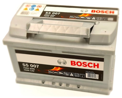 Акумулятор 74Ah 750A SILVER S5 P + BOSCH - 9