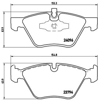 Диски Brembo P + T BMW 1 E81, E87 - 3