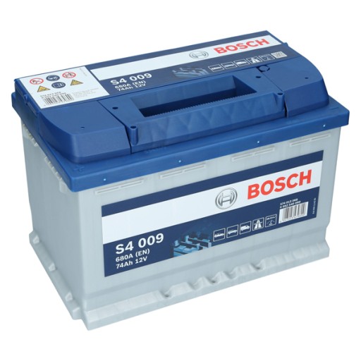 Аккумулятор 74AH 680A SILVER S4 L + BOSCH - 7