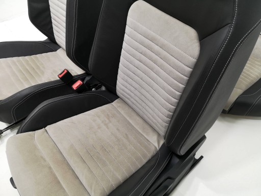 Кожаные сиденья ALCANTARA VW PASSAT B8 массаж - 6
