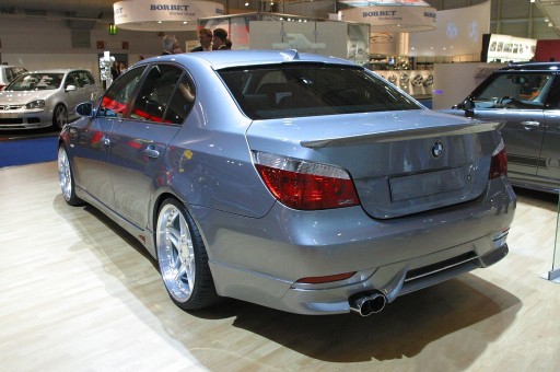 BMW 5 E60 спойлер Волан спойлер грунтовка качество !!! - 3