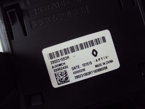 GNIAZDO AUX USB RENAULT TWINGO III ZE LIFT CLIO V - 4