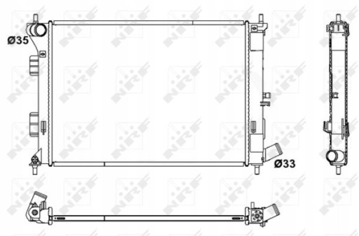 Рідинний охолоджувач NRF 53171 - 2