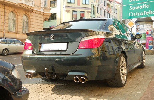 BMW 5 E60 спойлер Волан спойлер грунтовка качество !!! - 11