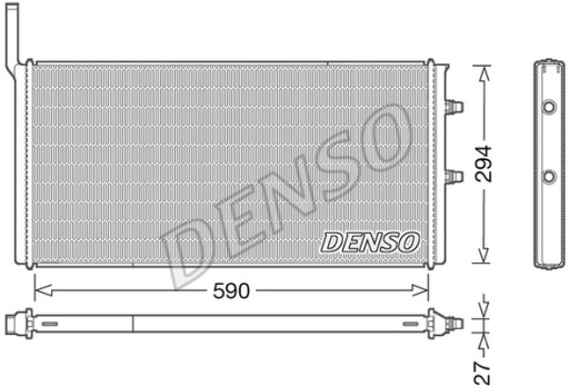Кулер Denso DRM05009 + безкоштовно - 2