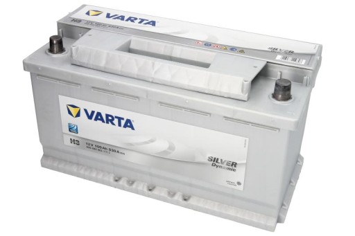 Аккумулятор 100AH/830a P+ H3 - VARTA SILVER DYNAMIC - 2