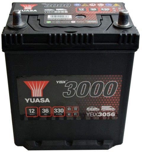 Yuasa YBX 3056 36AH 330A ATOS i10 - 2