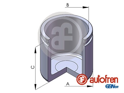 Поршень, гальмівний супорт AUTOFREN SEINSA D02564 - 7