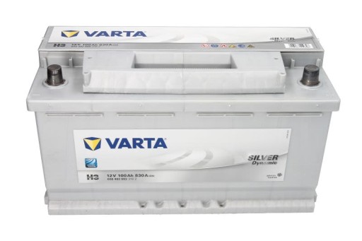 АКУМУЛЯТОР VARTA SILVER D 100AH / 830A P+ - 5