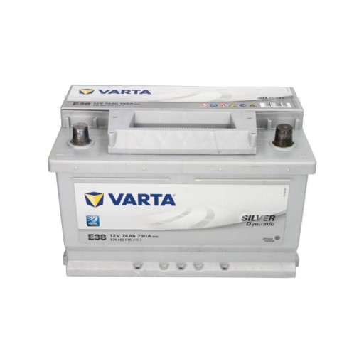 Акумулятор Varta Silver 74ah 750a P+ - 4