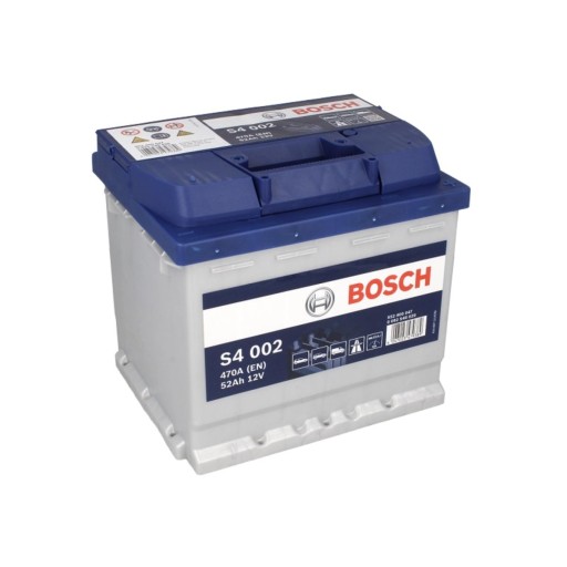 Akumulator BOSCH S4 52Ah 470A P+ - 7