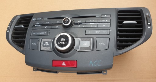 RADIOODTWARZACZ CD KRATKA HONDA ACCORD VIII OE EU - 2