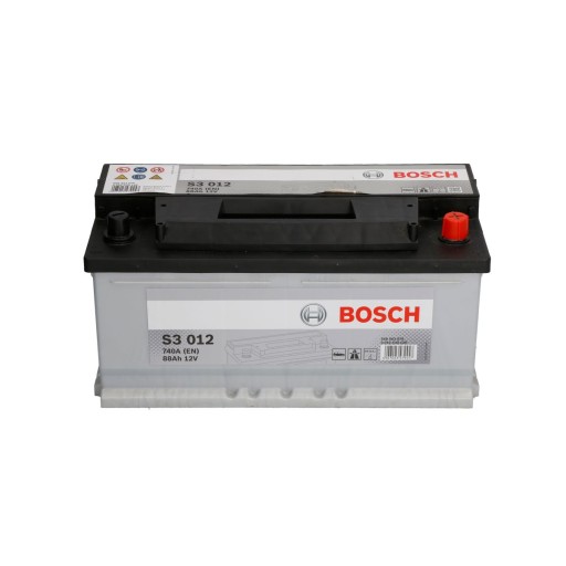 AKUMULATOR 88AH 740A SILVER S3 P+ BOSCH - 8