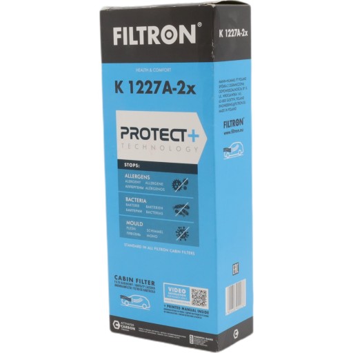 Вугільний Салонний фільтр Filtron K1227A-2x - 3