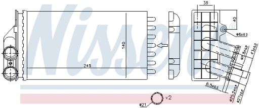 71157 NISSENS ОБІГРІВАЧ - 2