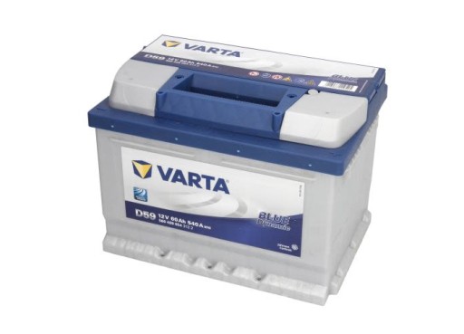 Акумулятор Varta 12V 60ah 540a Blue Dynamic - 2