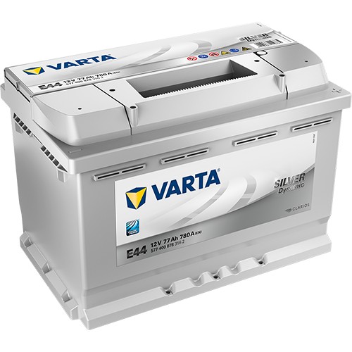 Акумулятор VARTA SILVER DYNAMIC E44 77ah 780a - 1