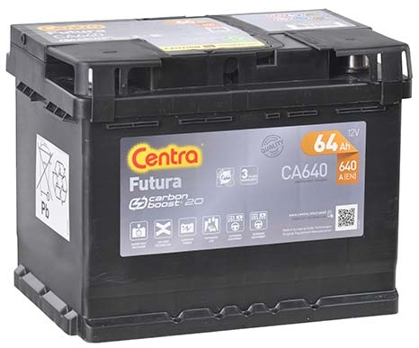 Akumulator Centra Futura 64Ah 640A CA640 - 1