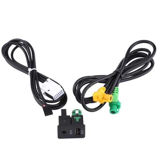 АДАПТЕР AUX USB РОЗ'ЄМ ДЛЯ VW RCD510 RNS315 RCD300 - 3