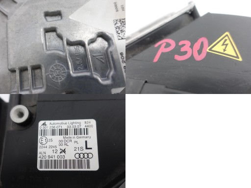 AUDI R8 420 07 - > ксенон + LED повна ліва передня - 12