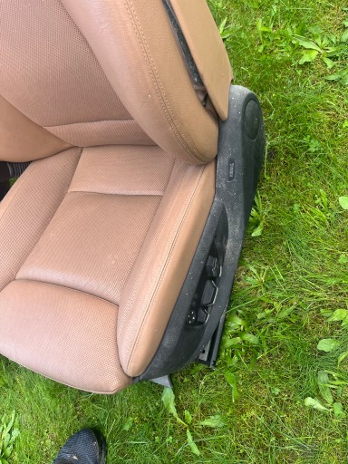 Сиденья диван комплект глинтвейн BMW 7 F01 монитор - 5