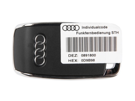 Ключ дистанційного керування Webasto Audi 4n0963511 - 2