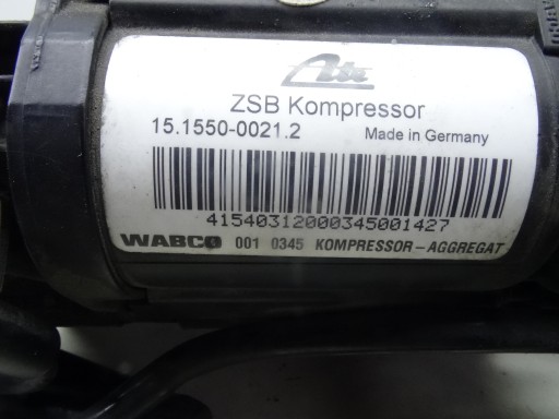 AUDI A8 D3 компресор підвіски 15155000212 - 3
