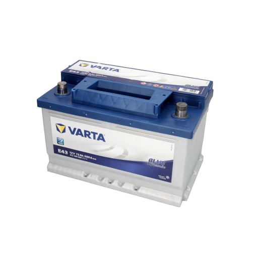 Акумулятор Varta BLUE 72ah 680a E43 - 4