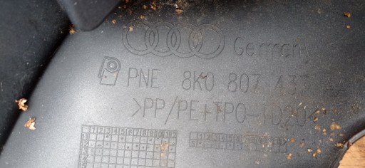 Передній бампер Audi A4 B8 Lift PDC 8K0807437AA - 5