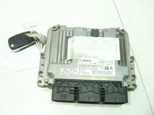 KOMPUTER STEROWNIK ZESTAW 9675682180 CITROEN C4 - 5