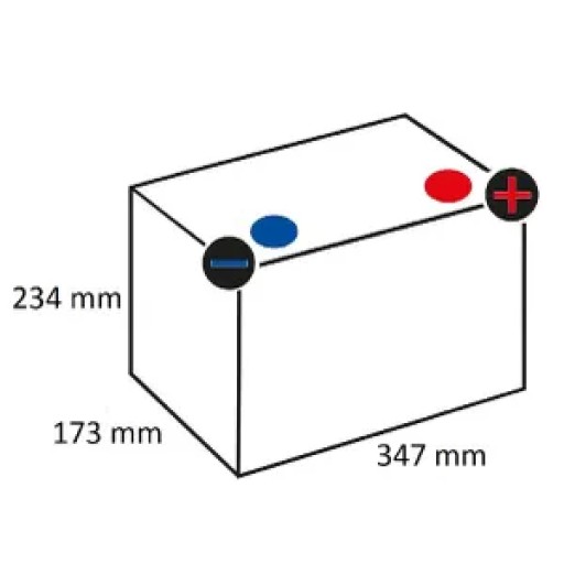 Akumulator 12V 120Ah 780A Promotive Heavy Varta - 2