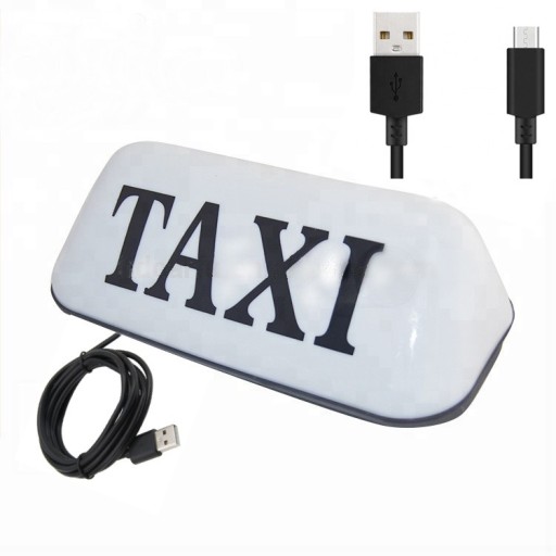 Лампа півень світло таксі Uber Болт Led USB роз'єм - 2