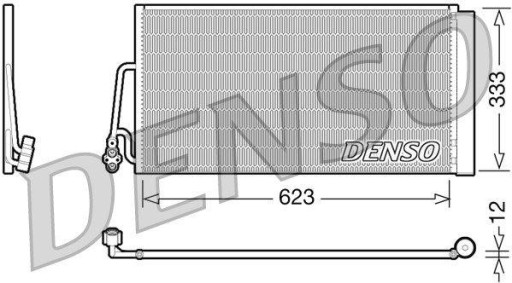 Denso DCN05102 Skraplacz, klimatyzacja - 2